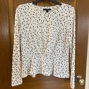 Banana Republic Factory Peplum Blouse